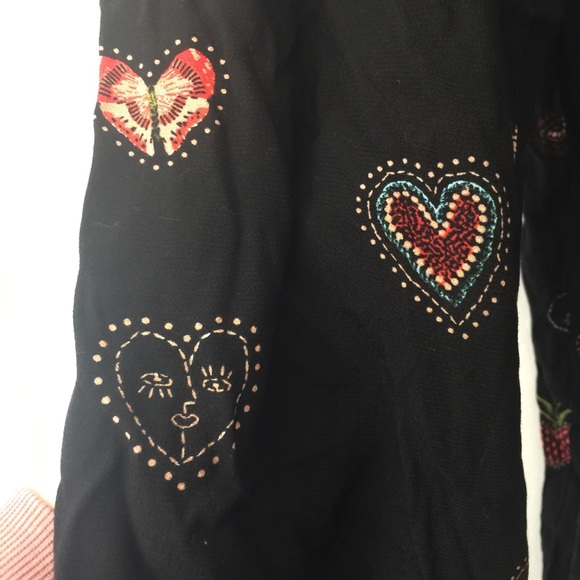 NWT Farm Rio heart printed drawstring pants - Picture 4 of 4